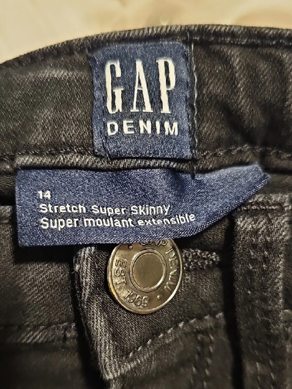 GAP Black Kids Skinny Jeans